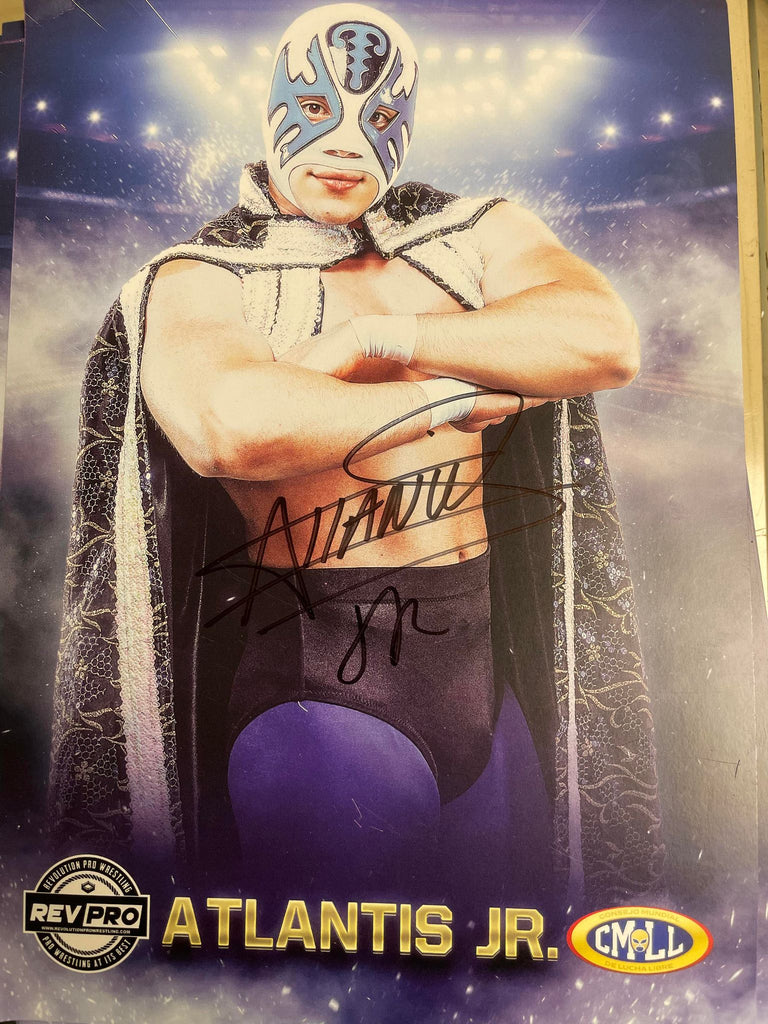 Signed Atlantis Jr A4 Print