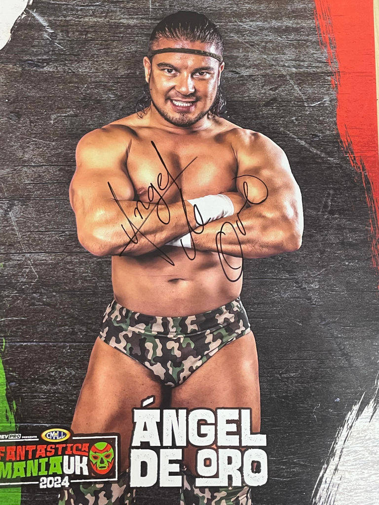 Signed Angel De Oro A4 Print