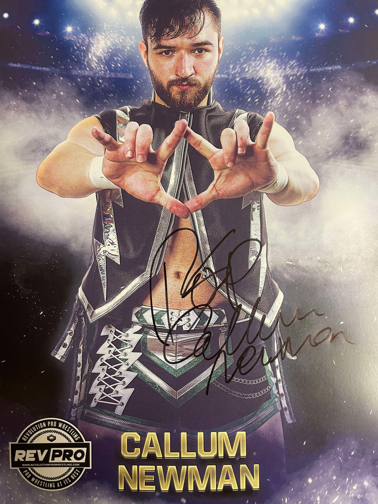 Signed Callum Newman A4 Print