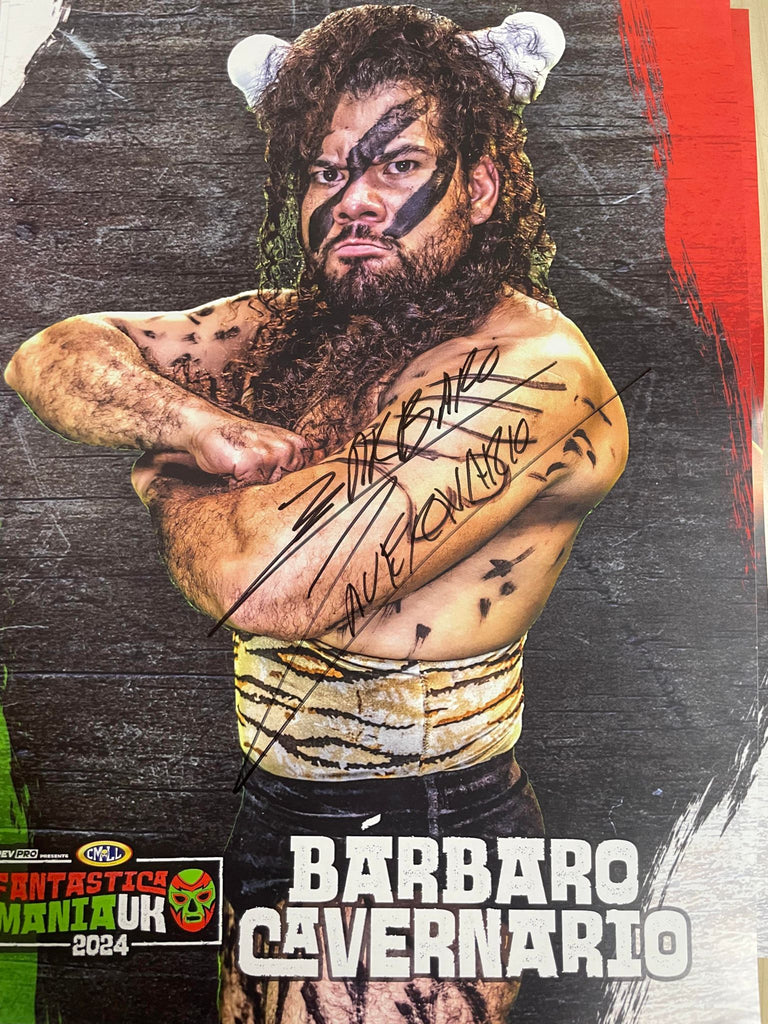 Signed Barbaro Cavernario A4 Print