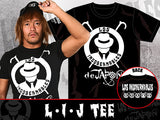 LIJ Los Ingobernables De Japon Team Logo T-shirt Tetsuya Naito, ColdSkull Sanada, Everything is Evil, Bushi, Ticking Time Bomb Hiromu Takahashi NJPW New Japan Pro Wrestling