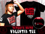 Tetsuya Naito 'Valentia' T-shirt - Ad
