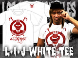NJPW LIJ x Aguila White x Red T-shirt - Los Ingobernables de Japon