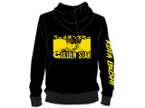 NJPW New Japan Pro Wresting's IWGP Intercontinental and Heavyweight Champion, Kota Ibushi with his The Golden Star Hoodie
