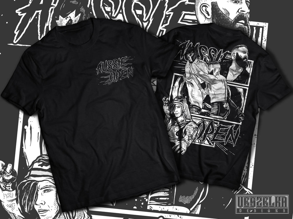 Official Aussie Open Merchandise Kyle Fletcher & Mark Davis T-shirt