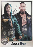 Signed Aussie Open Merchandise A4 photo 8x10