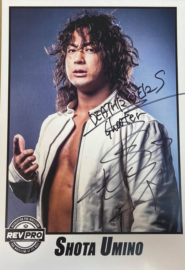 Shota Umino Signed A4 Print
