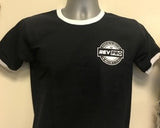Black/White RevPro Ringer Tee