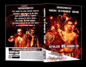 RevPro High Stakes 2016 DVD