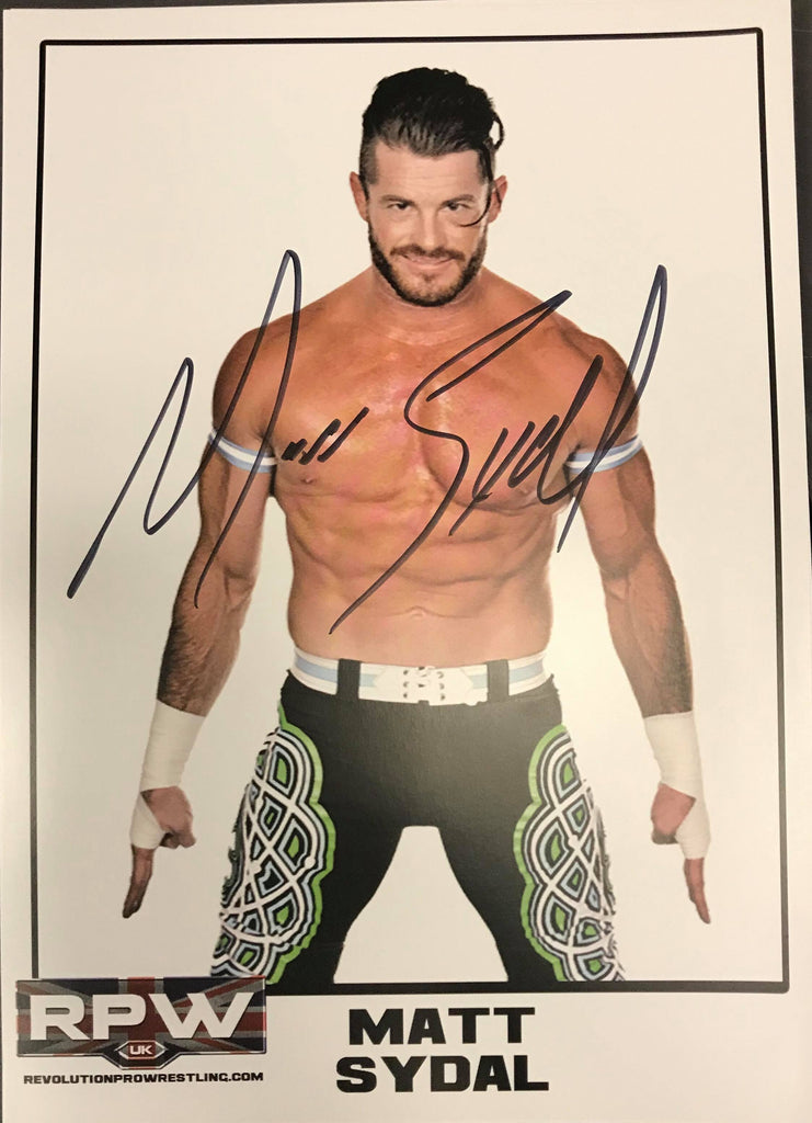 Signed Matt Sydal A4 Print