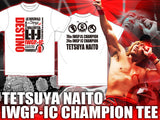 Tetsuya Naito IWGP / IC Championship T-shirt - White