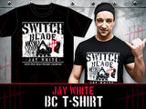 NJPW Switchblade Bullet Club T-shirt "68th IWGP Heavyweight Champion" Edition