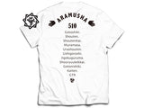 Former 3x NEVER Openweight Champion, 2x IWGP Intercontinental Champion, member of Chaos, Hirooki Goto  Fierce Warrior T-shirt. NJPW