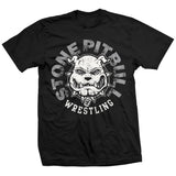CHAOS member the 4x NEVER Openweight Champion,CHAOS member, the Stone Pitbull, Tomohiro Ishii Official NJPW New Japan Pro Wrestling Black T-shirt
