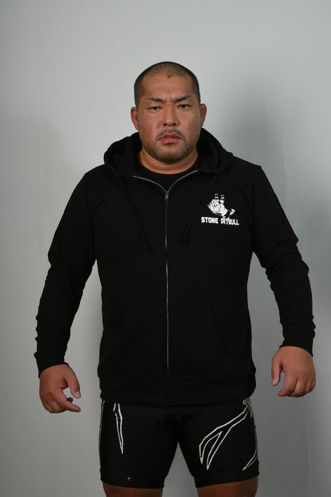 Tomohiro Ishii  Stone Pitbull Hoodie