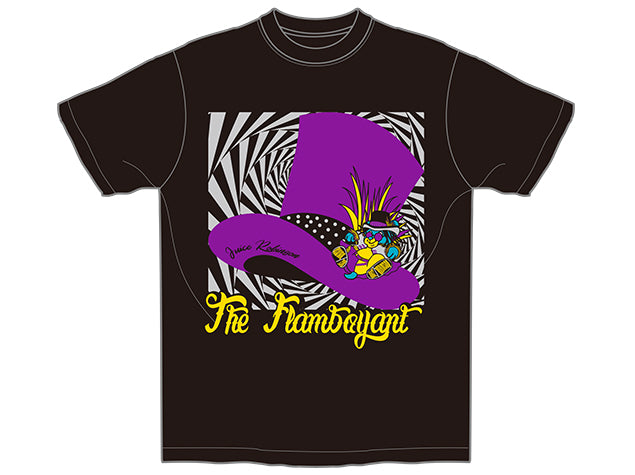 NJPW 2x IWGP United States Champion Juice Robinson with his brand New Flamboyant Top Hat T-shirt.