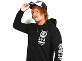 NJPW Los Ingobernables de Japon White & Black Hoodie