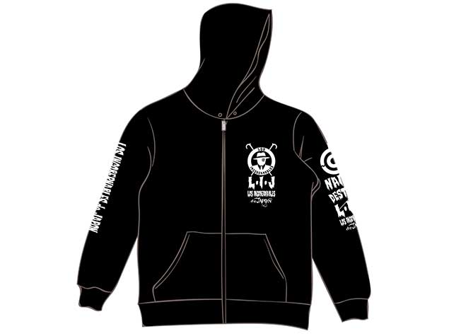 NJPW Los Ingobernables de Japon White & Black Hoodie