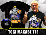 Show your support for Togi Makabe, by grabbing his brand new Rampage Kong T-shirt