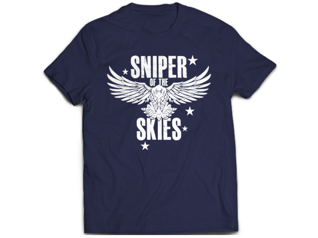 NJPW Robbie Eagles Sniper in Skies T-shirt