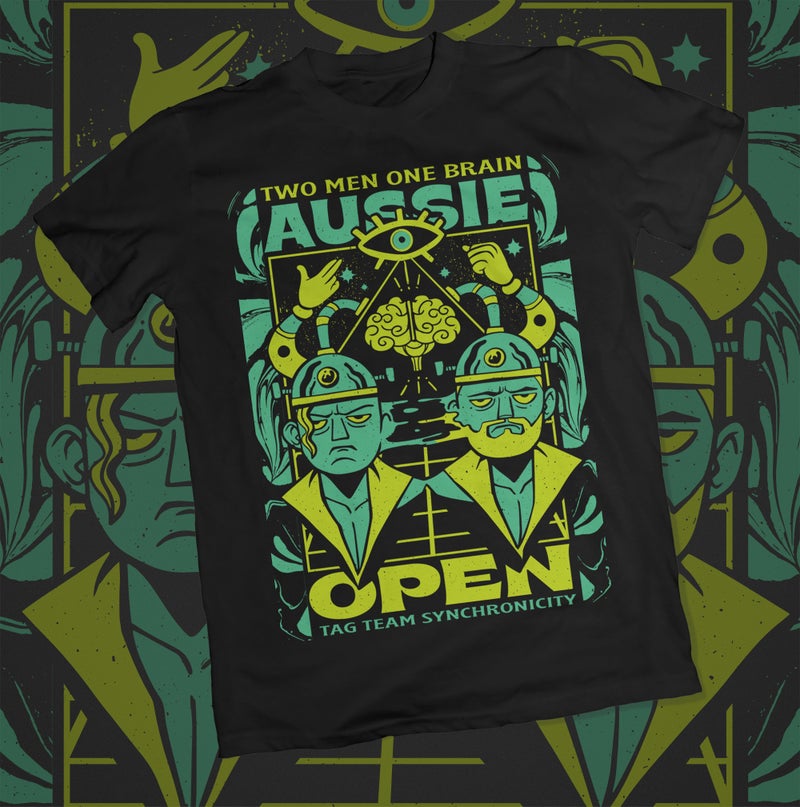 Aussie Open Tag Team Symbiosis T-shirt