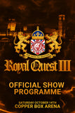 NJPW Royal Quest III Official Show Programme