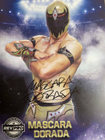 Signed Mascara Dorada A4 Print (Global Wars)