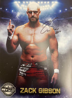 Signed Zack Gibson 2023 A4 Print