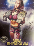 Signed Mina Shirakawa A4 Print (Global Wars)