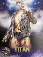 Signed Titan A4 Print (Global Wars)