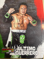 Signed Ultimo Guerrero A4 Print