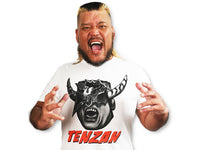 NJPW/New Japan Pro Wrestling - Tenzan White T-shirt