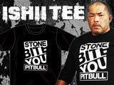 NJPW/New Japan Pro Wrestling Tomohiro Ishii 'Bite You' T-shirt - CHAOS - Stone Pitbull
