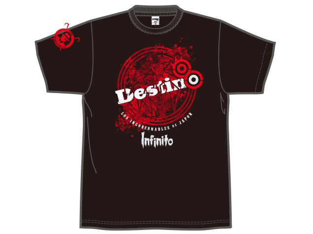 NJPW Tetsuya Naito's G1 Infinito T-shirt - LIJ/Los Ingobernables de Japon Show your support for the leader of Los Ingobernables de Japon and the former 3x IWGP Heavyweight Champion, 6x IWGP Intercontinental Champion Tetsuya Naito 