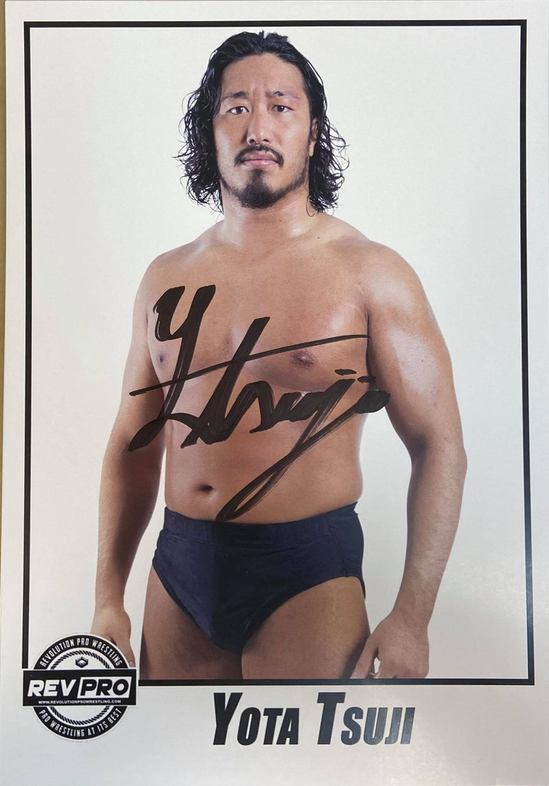 Yota Tsuji サイン入り記念品 フレーム付き Signed Yota Tsuji A4 Print | Shop RevPro