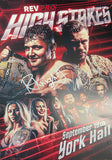 Official High Stakes 2021 Signed Poster