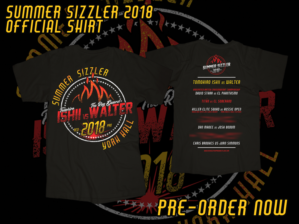 Summer Sizzler Official Event T-shirt