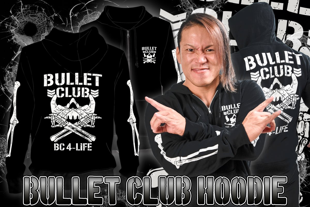 Bullet Club Bone Hoodie Shop RevPro