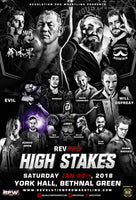 RevPro High Stakes 2018 Poster