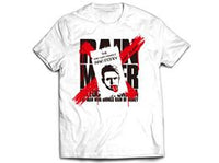 Former IWGP Heavyweight Champion and CHAOS member, The Rainmaker Kazuchika Okada with the latest NJPW New Japan Pro Wrestling White T-shirt.
