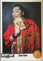 NJPW Toru Yano Signed Print