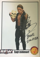 Signed Taiji Ishimori Bone Soldier print