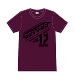 Maroon RevPro Athletic T-shirt - Revolution Pro Wrestling T-shirt