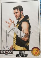 Signed Will Ospreay A4 Print