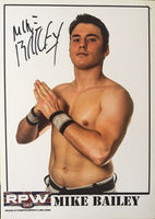Speedball Mike Bailey Signed A4 Print