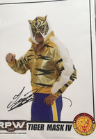 Signed A4 Print of Tiger Mask IV