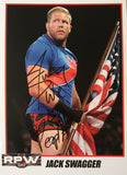 Signed A4 Print of former WWE Superstar Jack Swagger