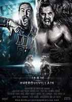 RevPro Uprising 2016 Hero vs Villain poster
