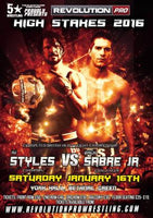 Signed Poster of The Phenomenal One AJ Styles and The Technical Wizard Zack Sabre Jr