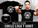 Switchblade Jay White BC Bullet Club Circle T-shirt back NJPW New Japan Pro Wrestling
